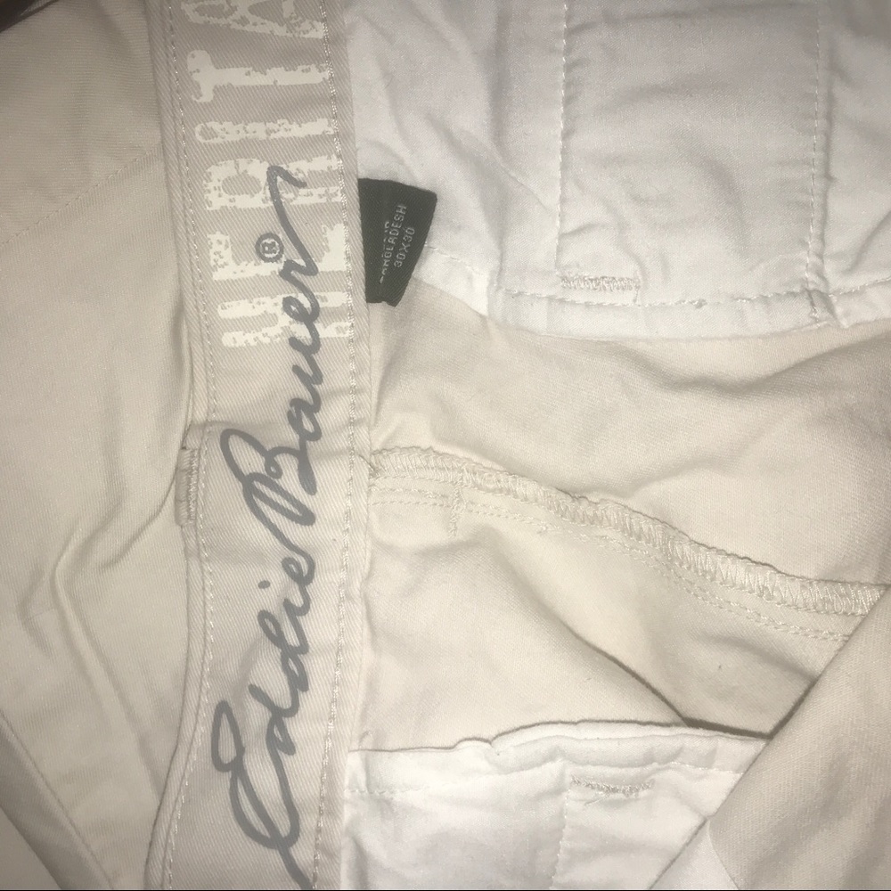 eddie bauer cream pants - Picture 6 of 6